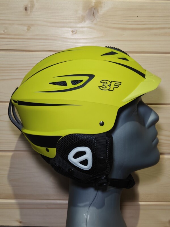 PRILBA 3F VISION HELMET MATTE LIME 58-61CM